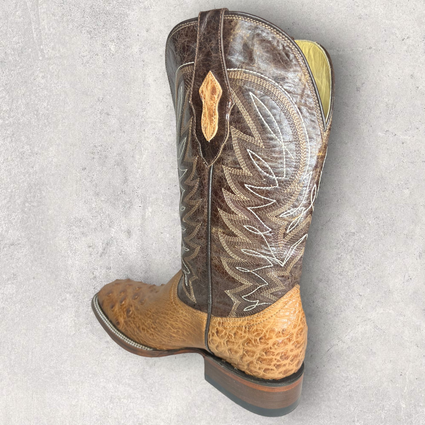 Men’s Ostrich Boots Size 9