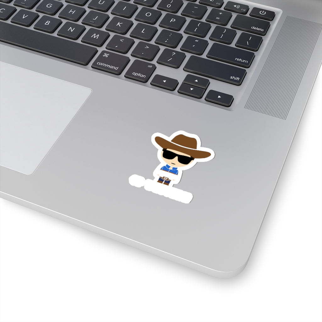 If She Wants a Cowboy Stickers