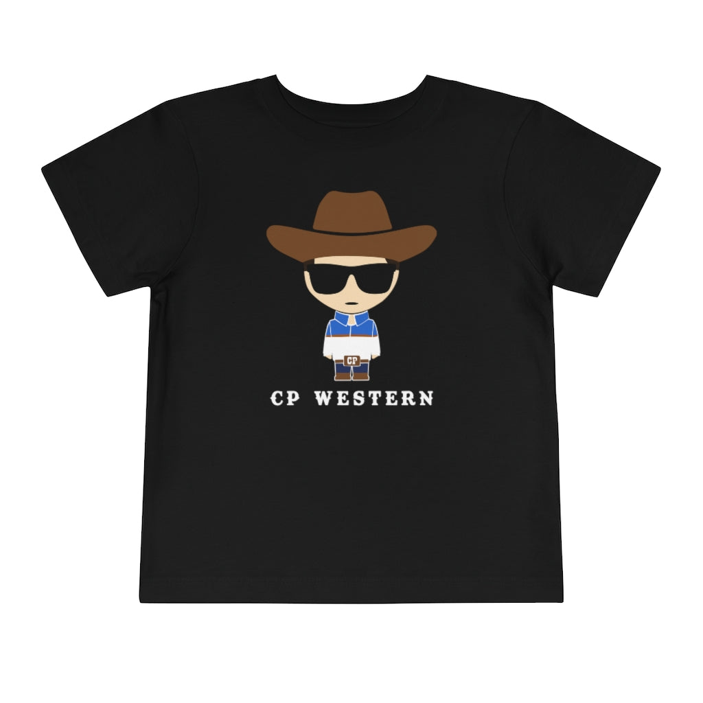If She Wants a Cowboy Toddler Short Sleeve Tee