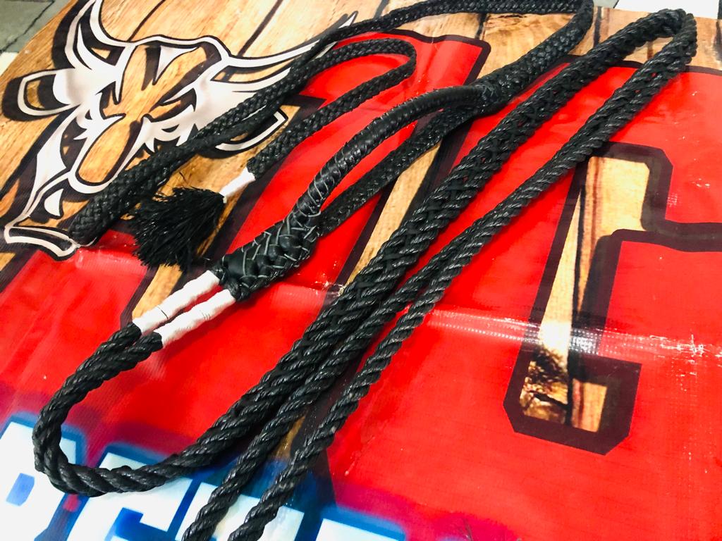 Right hand American steer rope