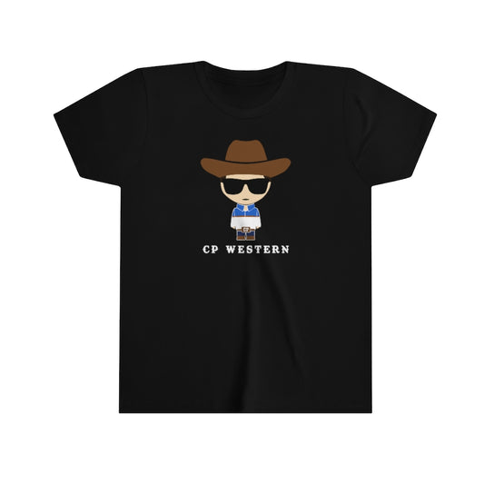 If She Wants a Cowboy Youth Short Sleeve Tee